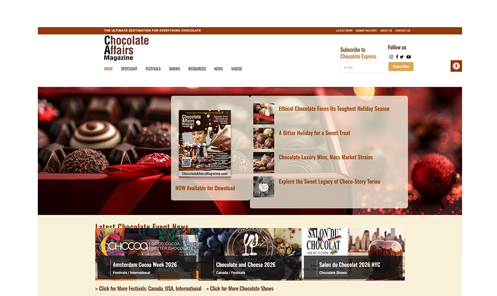 Chocolate Affairs Magazine